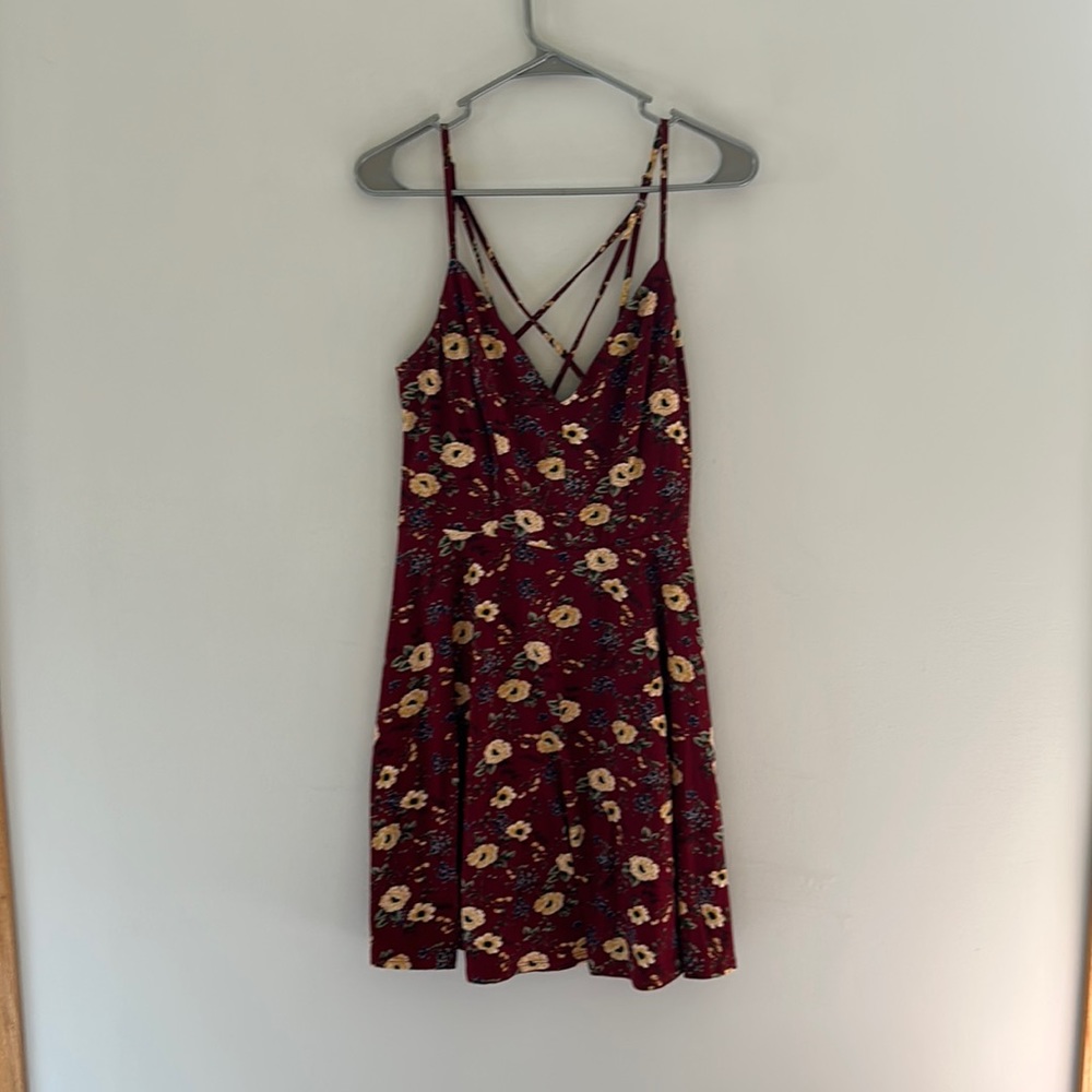 Floral dress - Size: large